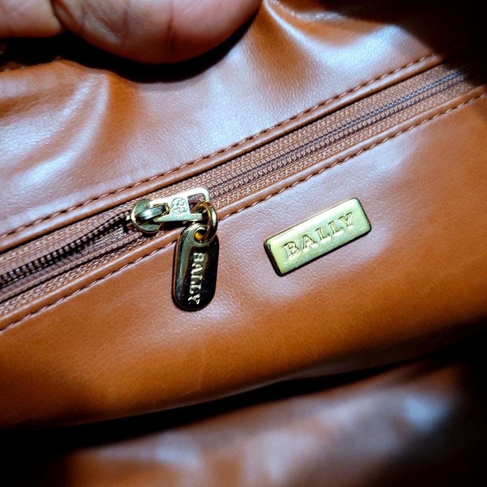 Bally Double Handle Structured Bag - image 7